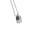 Silver, variant on Stylish Alloy Wine Flask Necklace Suitable for Distinctive Fashion Statements