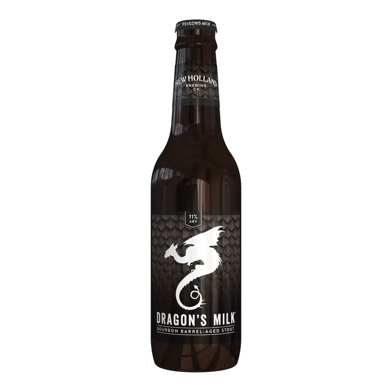 Dragon's Milk Bourbon Barrel-Aged Stout, 12 fl oz, 4 pack Bottles, 11.0%  ABV, Craft - Walmart.com