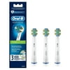Oral-B Floss Action Replacement Brush Heads 3 ct Carded Pack