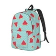 thumbnail image 2 of Balery Watermelon Vintage Canvas Backpack for Men and Women - Large Capacity, Durable Travel Laptop Bag for School, Work, Hiking, and Outdoor Activities, 2 of 7