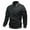 Black, variant on Tawop Jackets for Men Long Sleeve Zip Hoodless Casual Outdoor Windproof Waterproof Solid Mens Gift,Black,XS