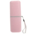 thumbnail image 3 of ROMANSENTIAL Toothbrush Storage Holder 1 Pc Pink PP Box for Adults 20X6CM, 3 of 7