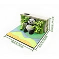 3D Panda Tearable Calendar 2025 Time Piece Calendar DIY Paper Carving