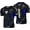 Blue, variant on IMMAF Approved Half Sleeves Compression T-Shirt, Flexible Men Shirt for Competition Level and Training Sessions, Athletic Fit Breathable Top for MMA Muay Thai Kickboxing Sparring and Grappling