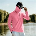 thumbnail image 6 of Rash Guard Shirt for Men UPF 50+ Long Sleeve Sun Shirts Lightweight Sun Protection Rash Guard Hoodie for Fishing Running Hiking, 6 of 7
