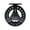 7 8-Black, variant on KUFptva Light Weight Fly Reel Tackle For Trout Fishing Size 3/4 5/6 7/8 Aluminum Alloys Fly Fishing Reel, All Metal Fishing Reel