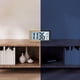 thumbnail image 4 of Reloj despertador digital, reloj despertador digital de madera con módulo de sensor, reloj de mesa con pantalla grande, fecha, visualización de temperatura, luz nocturna, reloj digital con módulo de, 4 of 6