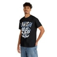 thumbnail image 6 of Lavish Life Retro Blue Grey Sneaker Tee Shirt Black, 6 of 6