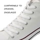 thumbnail image 3 of Flat Trainers Shoelace 8mm Wide Shoe Lace for Sneakers Premium Trainer Shoe String Replacements for Athletic Sport ShoelacesZZ15, 3 of 5