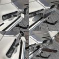 thumbnail image 2 of Vespa GT GTS GTV Foot Peg Extensions - Extended Passenger Footpegs for 60 125 200 250 300 300ie Models, 2 of 5