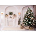 thumbnail image 2 of Christmas Photo Backdrops Lifelike Details  Home Studio Children Family Parties Festivals, 2 of 7