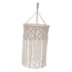 thumbnail image 5 of Pantalla de lámpara colgante de macramé, pantalla de luz tejida a mano, decoración, pantalla bohemia para dormitorio, habitación, casa de té, cocina, Estilo A Yinane Pantalla de lámpara de macramé, 5 of 8