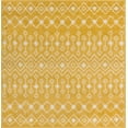 thumbnail image 7 of Rugs.com Moroccan Trellis Collection Rug – 5 Ft Square Yellow Medium Rug Perfect For Living Rooms, Kitchens, Entryways, 7 of 7