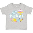 thumbnail image 3 of Inktastic Lil' Baker Icing and Cake Boys or Girls Toddler T-Shirt, 3 of 5
