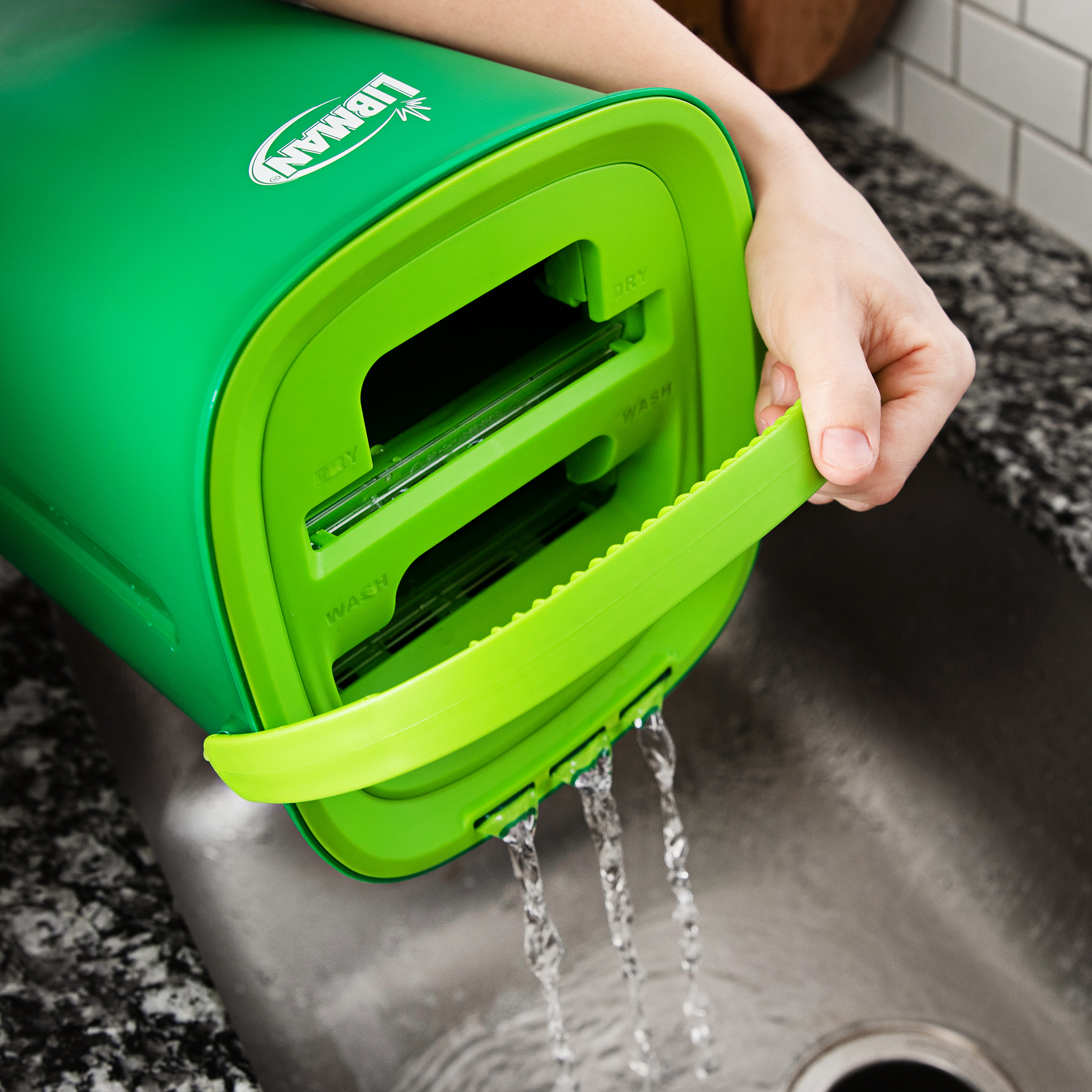 Libman Rinse N Wring Flat Mop System photo 3