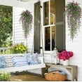 thumbnail image 5 of Viflosae Artificial Flowers for Decoration Fake Flower 2pcs Artificial Artificial Hanging Flowers Artificial Flower Vines Chlorophytum Plastic Artificial Flowers Outdoor Flowers, 5 of 6
