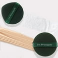 thumbnail image 4 of Pack de 7 Cosmétiques Puff Humide Sec Fond de Teint BB Crème Applicateurdouble Côté Doux Lavable Réutilisable Maquillage Éponge Outils Femmes Rond Rouge, 4 of 7