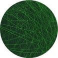 thumbnail image 1 of Ahgly Company Machine Washable Indoor Round Transitional Green Area Rugs, 3' Round, 1 of 7