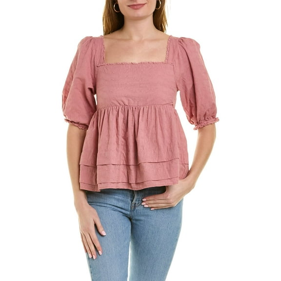 Auguste womens Joan Blouse, m, Pink