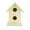 Khaki, variant on 1Pc Creative Wall Mounted Wooden Outdoor Bird Nest Bird House,Box Bird Dox House House House Wooden Bird Bird Box Bird Box Other Clearance Sale