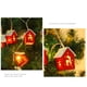 thumbnail image 5 of Guirnalda de Luces Navideñas, Diseño de Casa de Madera, Renos Tallados, Luces Led Blancas Cálidas, Decoración Festiva para Interiores y Exteriores, Alimentación Por Batería o Usb, 2 M de Largo, 10 Ca, 5 of 5