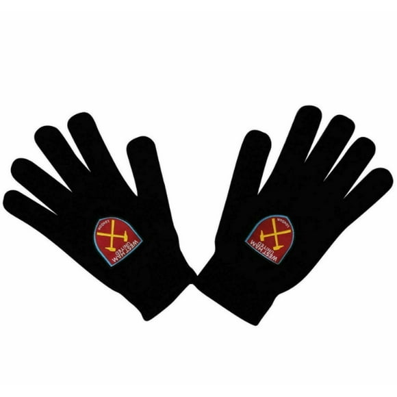 West Ham United FC Garçons/filles Gants Tricotés
