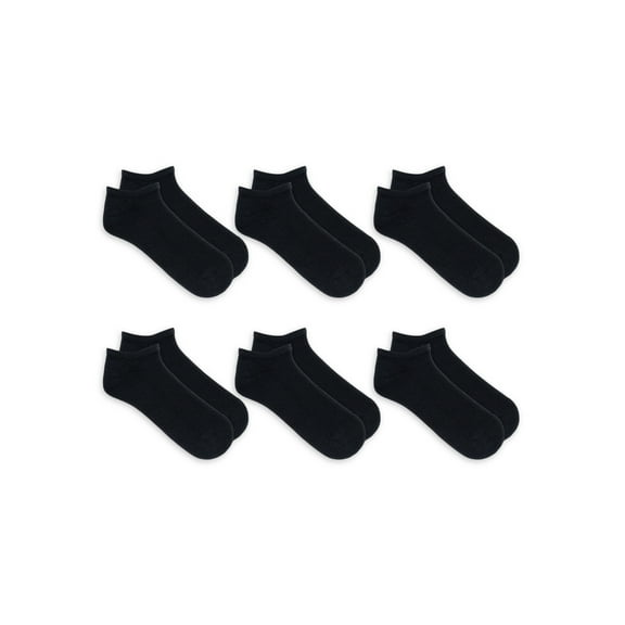 Athletic Works Men's No Show Socks. 6-Pack