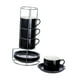 thumbnail image 3 of Lipstore Ceramic Espresso Cups Espresso Mugs Cappuccino Cups for Tea Latte Cappuccino 5OZ, 3 of 8