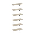 Tikas mini wandplank berken - Nordic New