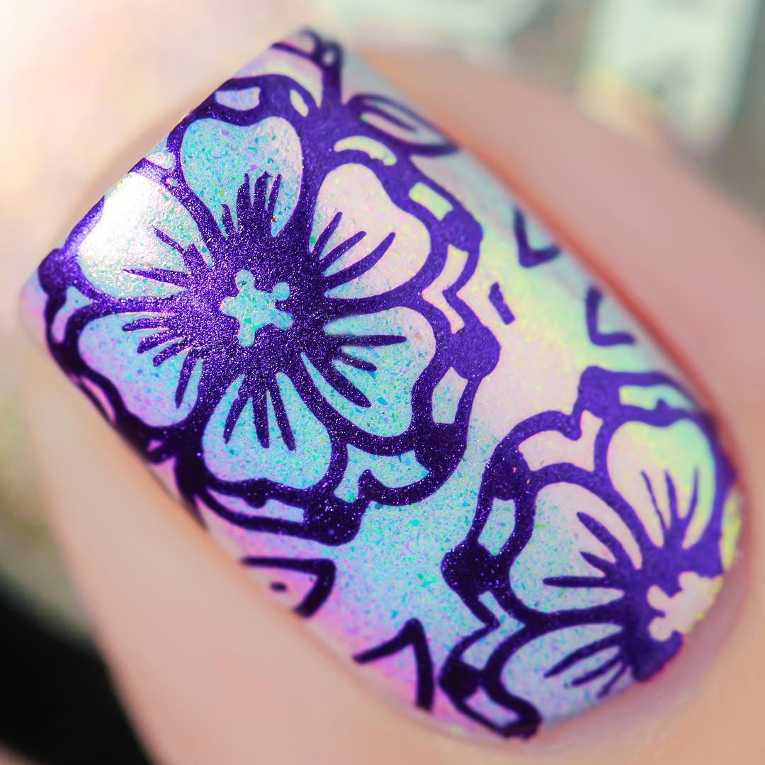 Whats Up Nails - Aurora Pigment Powder for Unicorn Nails