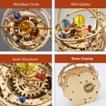 thumbnail image 3 of Kits de modelos de madera 3D para adultos: Caja de música de noche estrellada, ensamblaje de modelos mecánicos, rompecabezas de madera, regalos de cumpleaños para adolescentes y adultos., 3 of 5