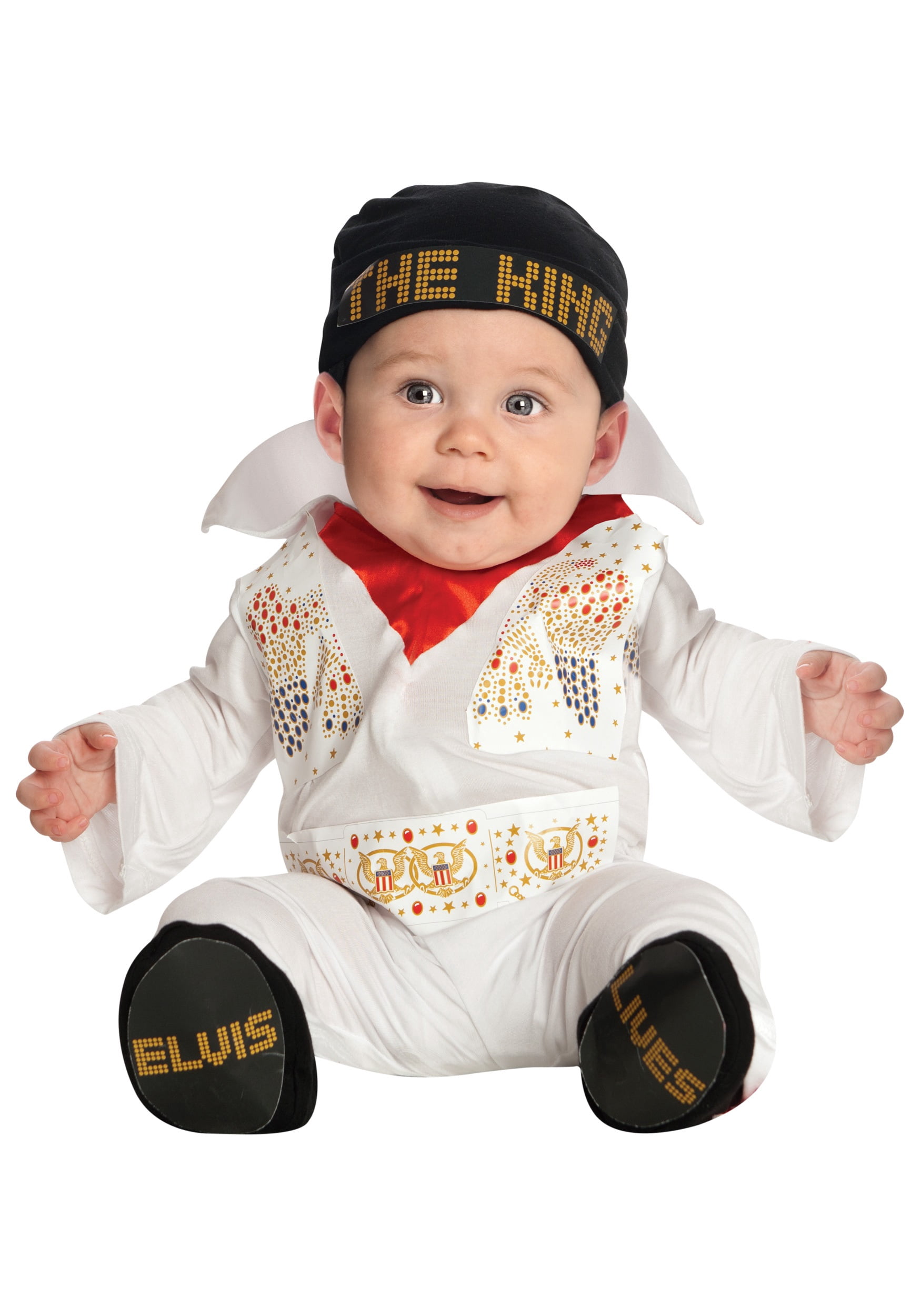 Lil Rock N Roll Star Elvis Presley Child Halloween Costume Boy