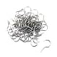 thumbnail image 3 of Yueton 50pcs Metal Screw-in Ceiling Hooks Cup Hooks (Nickel), 3 of 10