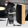 thumbnail image 2 of YIGSECU Complete Vinyls Record Cleaning Kit Soft Velvet Brush Cleaning Liquid Tool, 2 of 11