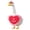 C-T, variant on Christmas Goose Outfits, Santa Turkey Independence Valentine Christmas Festivals Goose Clothing for 23'' Goose Garden Patio Yard Porch Outdoor Decorations