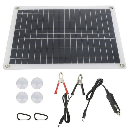 

20W 18V Solar Panel Battery Charger Car Charger Outdoor Mobile Phone Charging Board