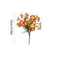 thumbnail image 2 of Fall Morning Glory Wheat Floral Bundle, 7-Stem Tabletop Vase Fillers Thanksgiving Home Decor 14in, 2 of 6