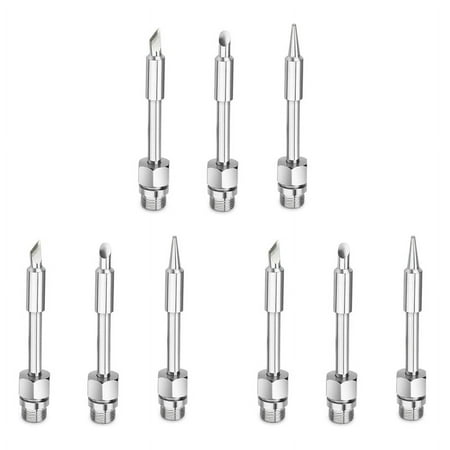 9PCS USB Soldering Iron Tips Welding Tools 8W Solder Tip for USB Soldering Iron Electric Soldering Iron Repair
