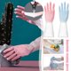 thumbnail image 3 of Ruifaya 1 par de guantes de limpieza para el hogar, guantes para lavar platos, guantes para lavar platos con agua caliente L6, 3 of 7
