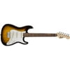 Squier Stratocaster Electric Guitar Pack, Laurel Fingerboard, Brown Sunburst, with Amplifier and Gig Bag