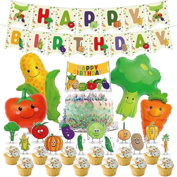 Vegetable Birthday Party Supplies Cute Vegetable Party Decorations