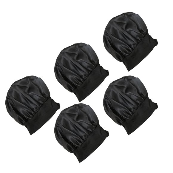 Gorro para dormir BuyWeek de Seda Banda Ancha 5 Piezas