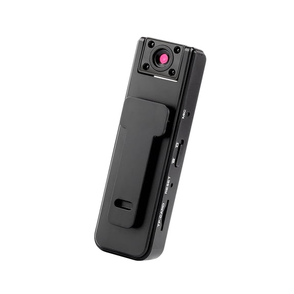 Pocket Clip Action Camera 1080P Video Recording 500mAh Night Viewing Function For Sports Travel Outdoor