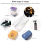 thumbnail image 2 of 200 piezas de calefacción envolvente POF POF Bolsas envolventes de envoltura transparente para botellas, 2 of 5