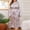 9-Gray, variant on SELONE Womens Robe Pajamas for Women Robe Long Sleeve Loose Fit Fashion Printed Nightgown Tops Blouse Home Wear Towel Robe Spa Robe Fluffy Robe for Valentines Day Anniversary Wedding Honeymoon Blue XL