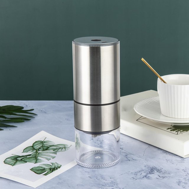 Molinillo de café perfecl Automático portátil Inoxidable Plata