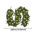 thumbnail image 3 of Christmas Decor,Vine Twig Arrangement With Built In LED Lights For Indoor Home Centerpiece Flowers Decoration, 3 of 6