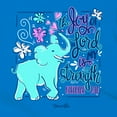 thumbnail image 2 of Blessed Girl Kids T-Shirt Elephant, 2 of 4