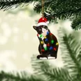 thumbnail image 4 of Christmas Cat Animal Pendant Christmas Tree Decoration Holiday Party Ornament, 4 of 6