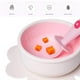 thumbnail image 5 of Tazón de silicona con ventosa, tazones de alimentación para bebés con base de succión, tazón de silicona, sin BPA, para bebés, niños pequeños, autoalimentación, color blanco Sailing Electrónica, 5 of 6